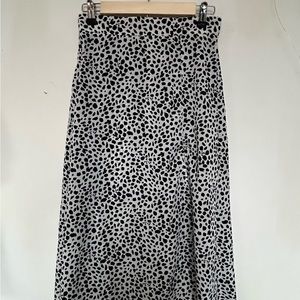 White and black Shein shirt